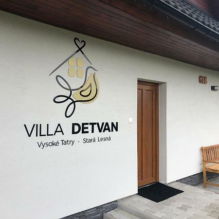 Villa Detvan Stará Lesná المظهر الخارجي الصورة