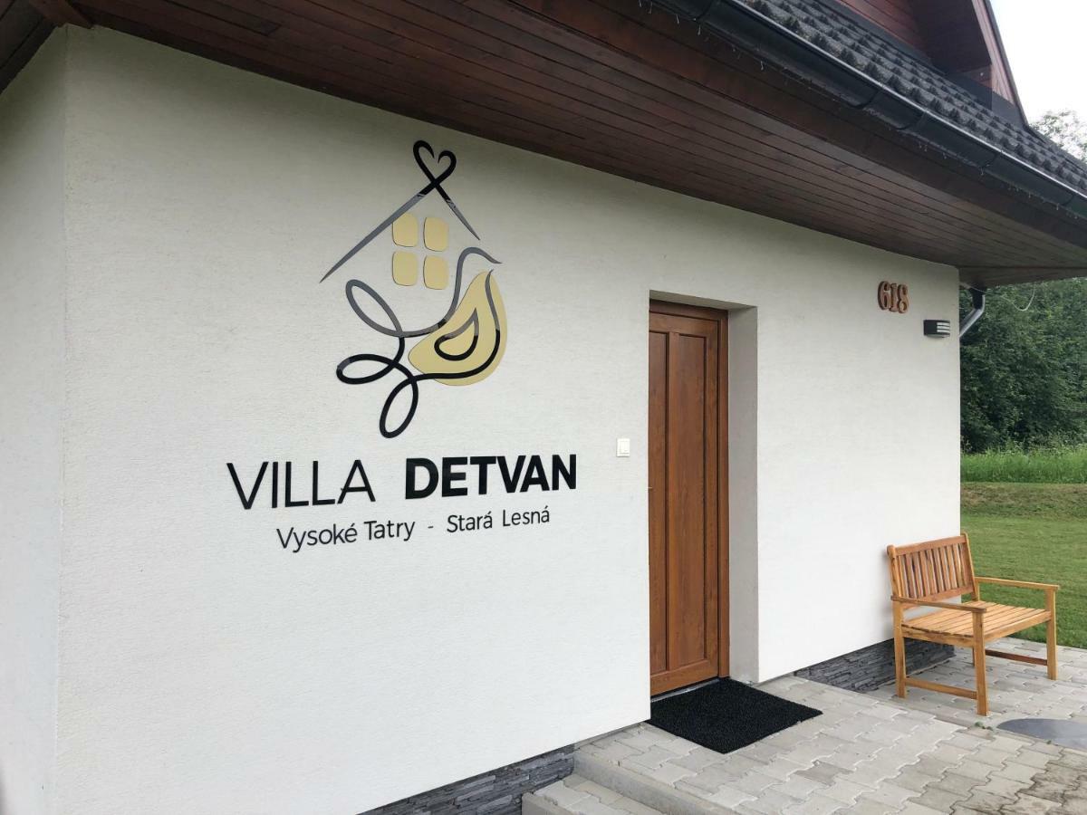 Villa Detvan Stará Lesná المظهر الخارجي الصورة